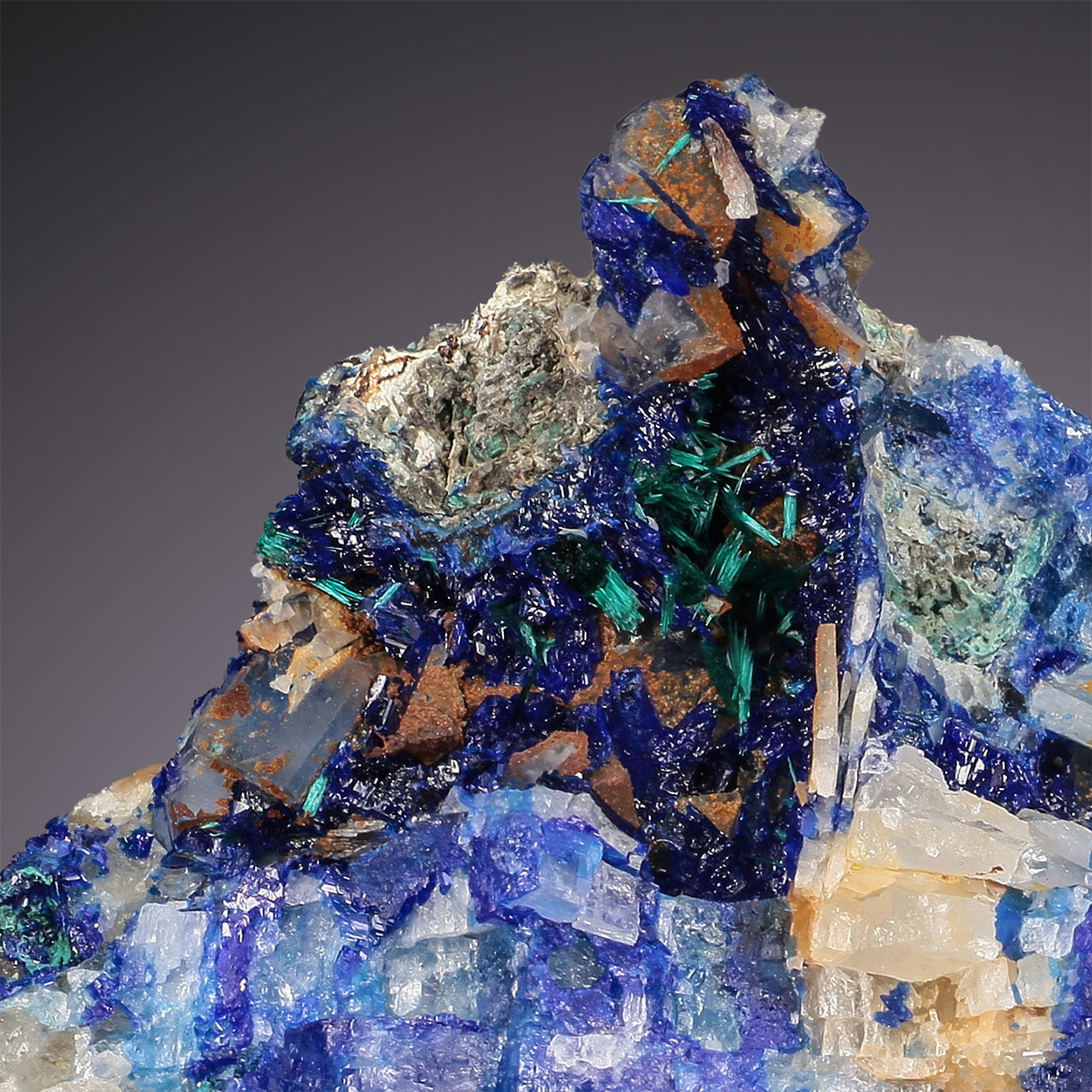 Linarite & Brochantite