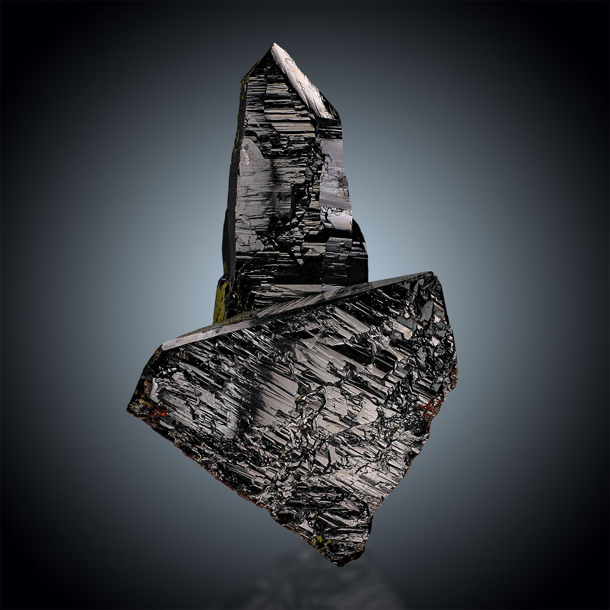 Smoky Quartz & Epidote