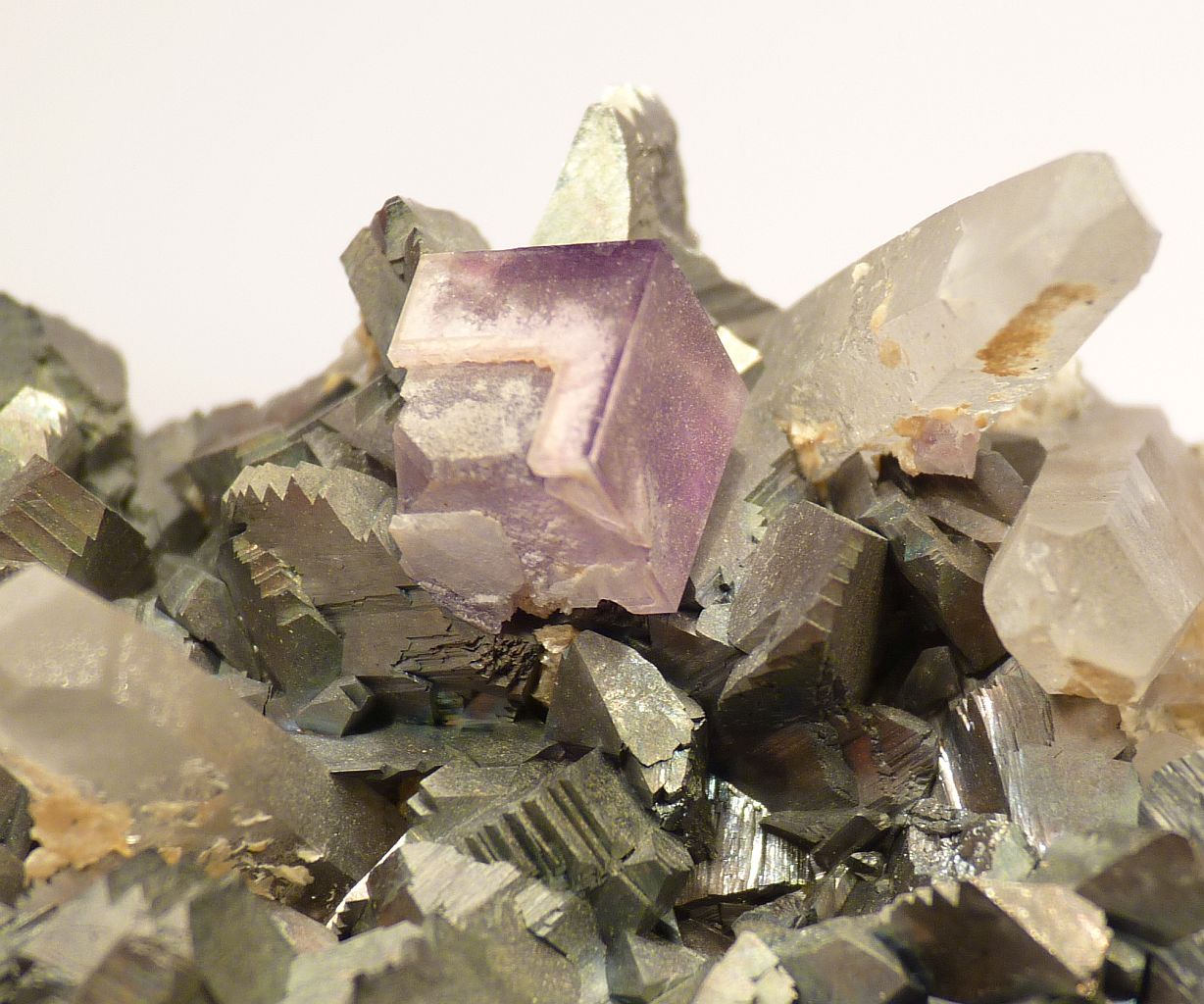 Arsenopyrite & Fluorite
