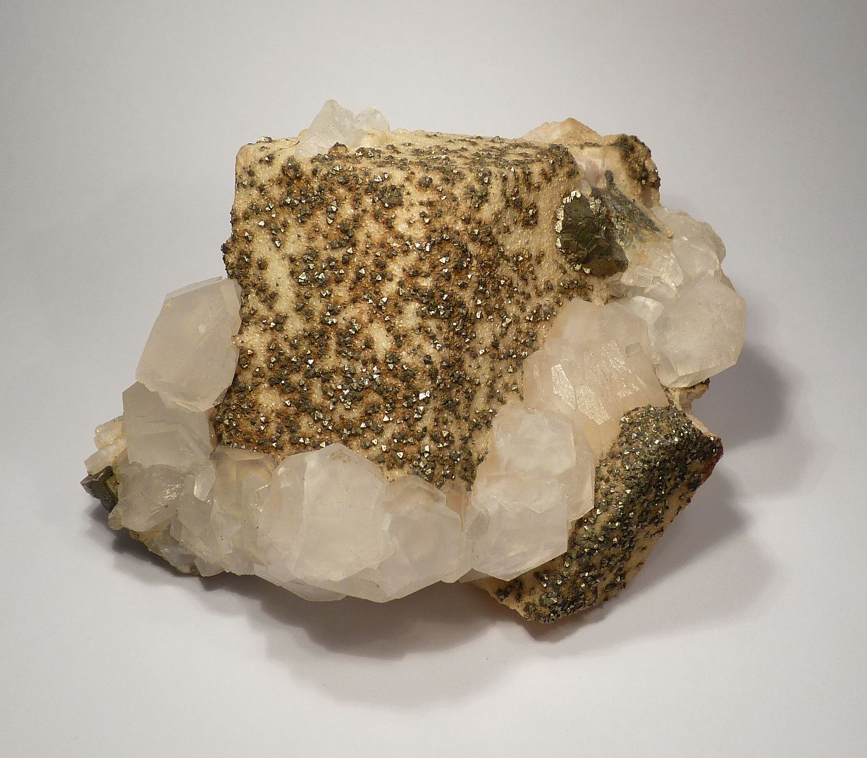 Manganoan Calcite & Calcite