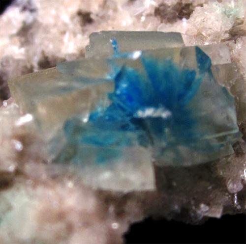 Calcite With Pentagonite Inclusions