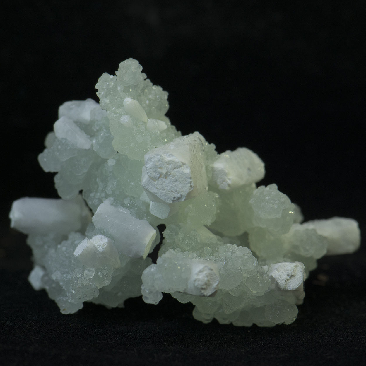 Prehnite With Apophyllite