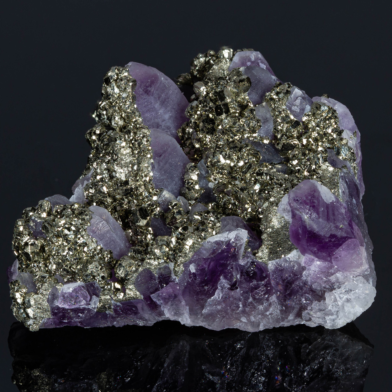 Amethyst & Pyrite