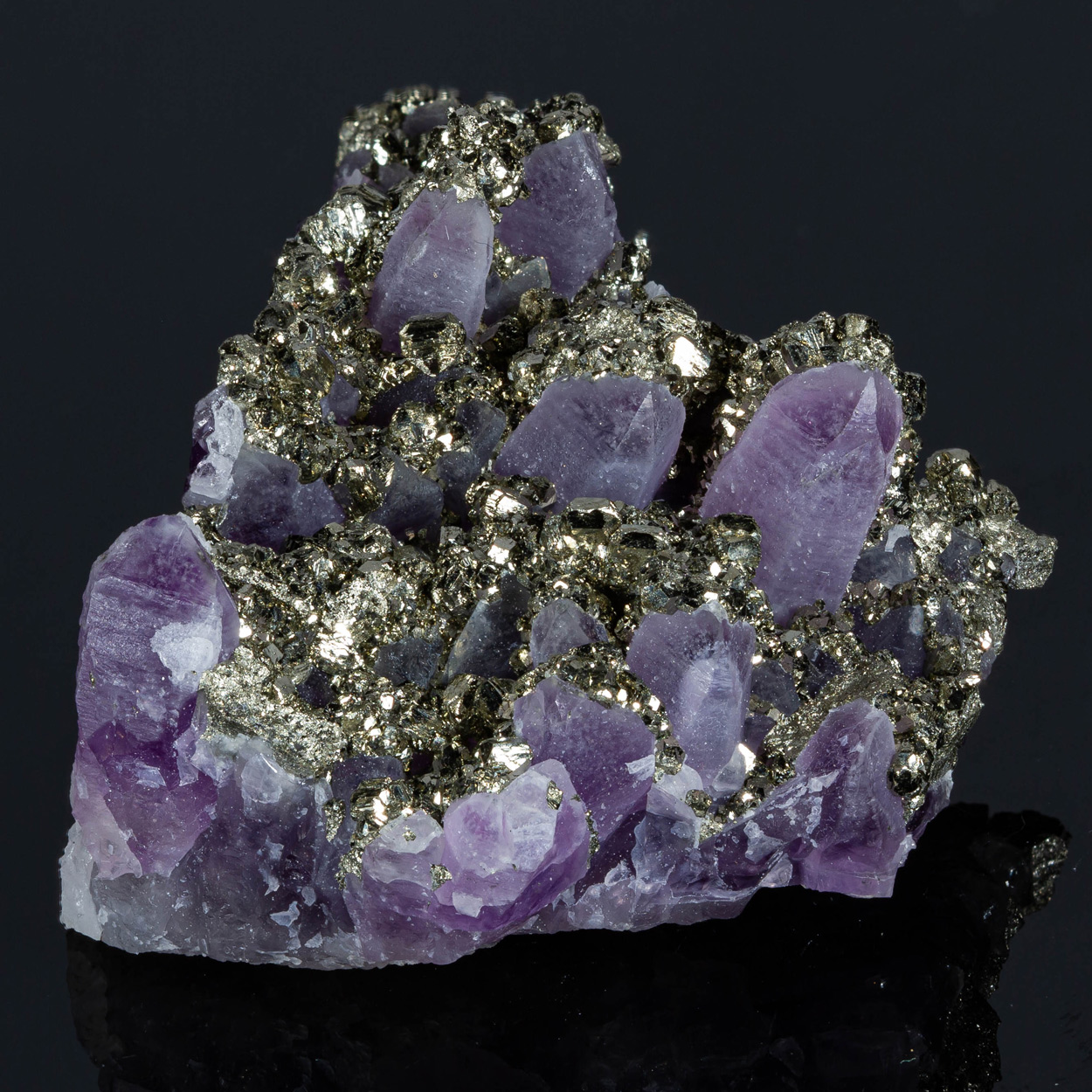 Amethyst & Pyrite