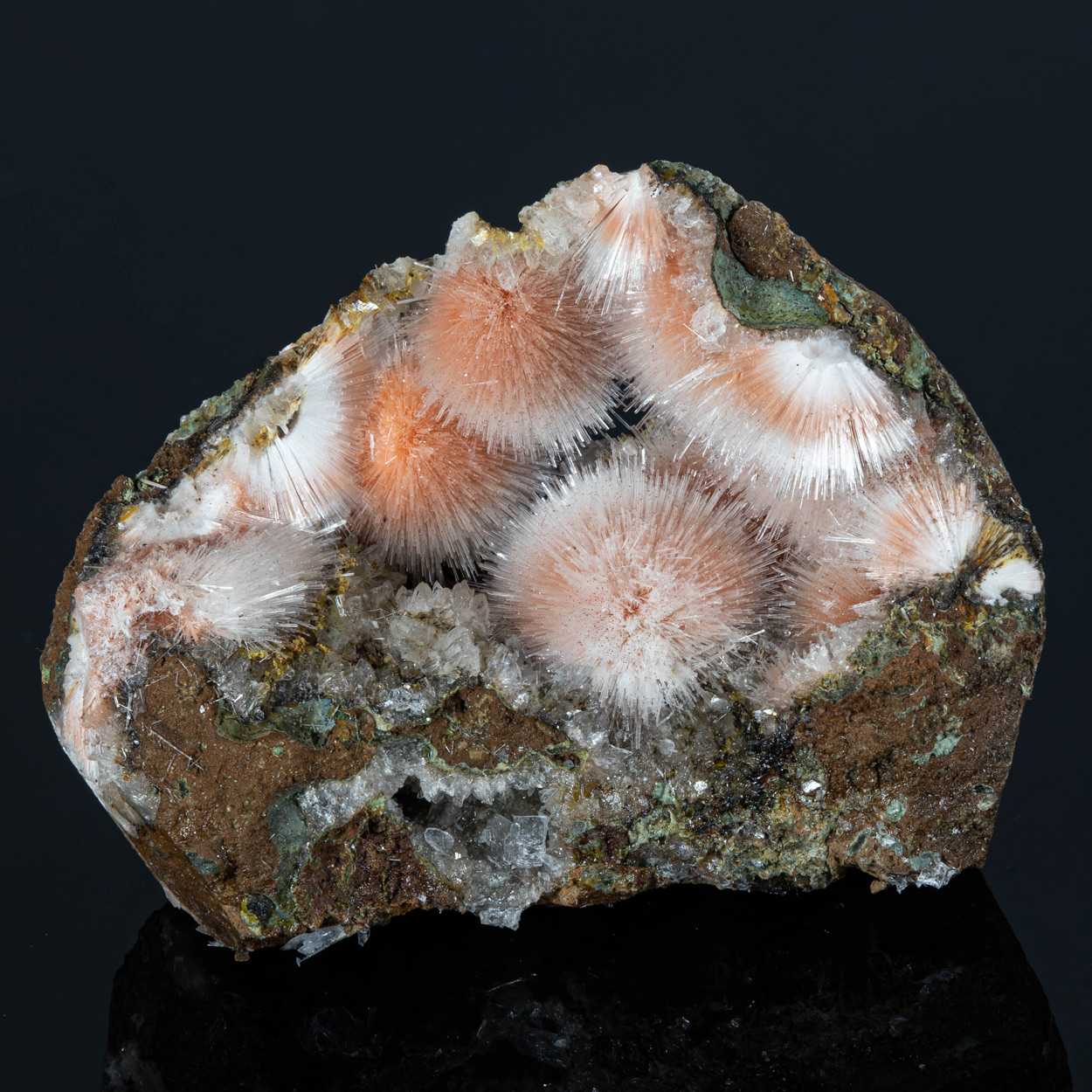 Mesolite On Thomsonite