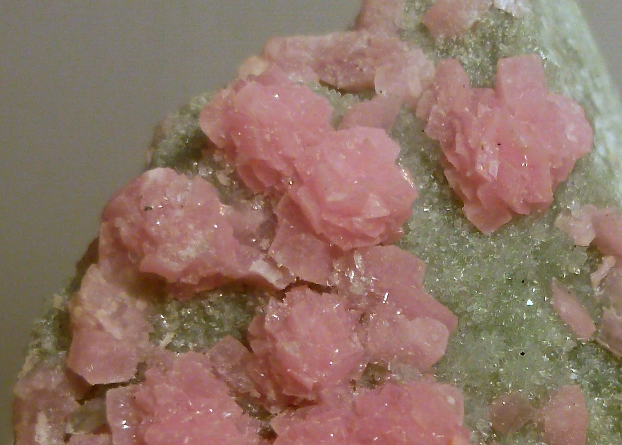Rhodochrosite & Quartz