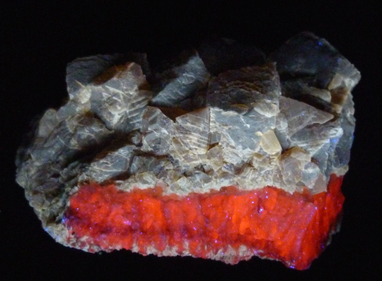 Calcite & Brewsterite