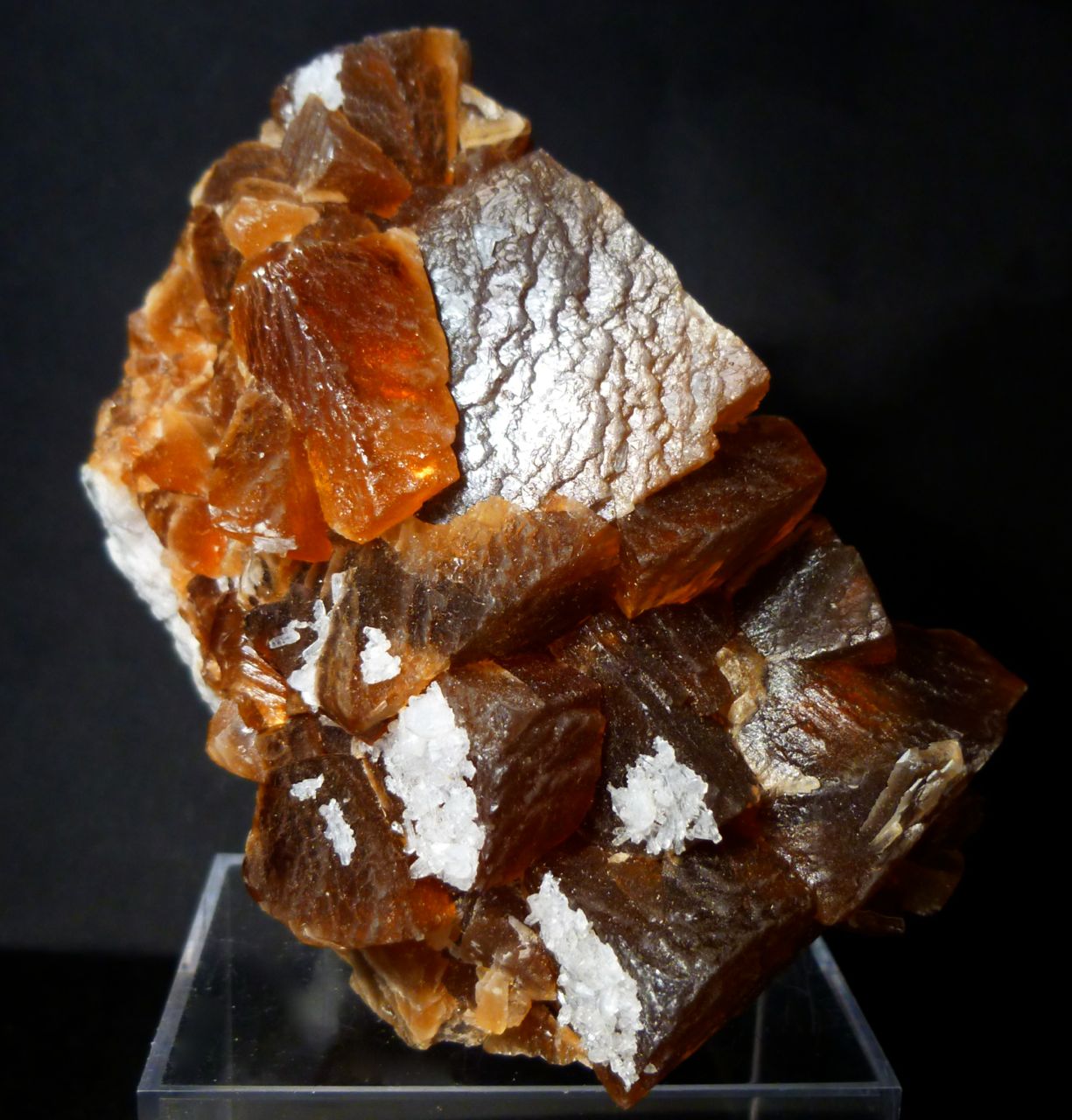 Calcite & Brewsterite
