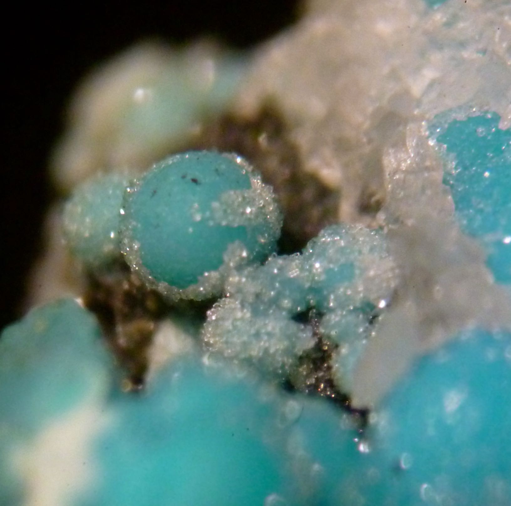 Chrysocolla & Calcite