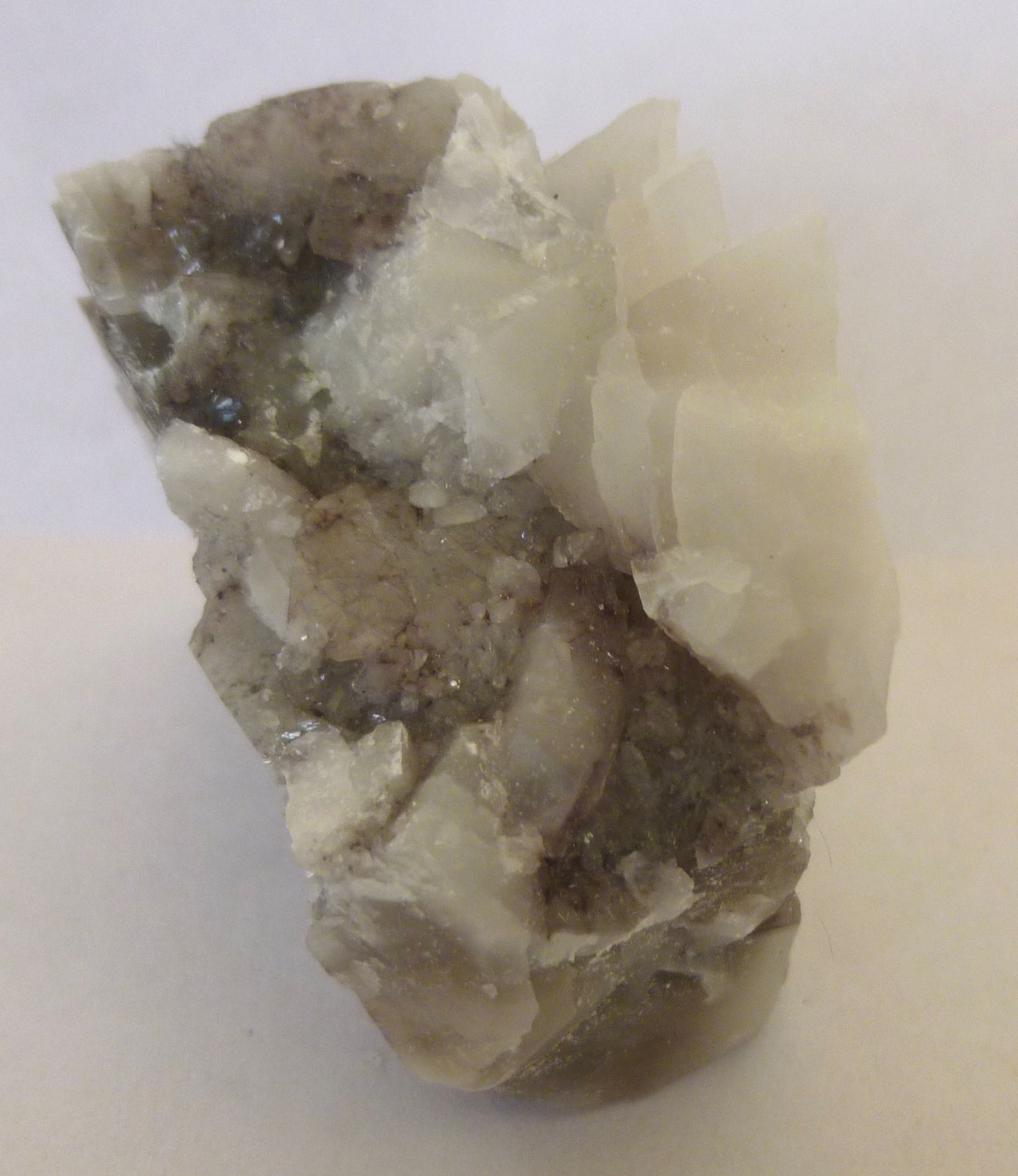 Semseyite & Calcite