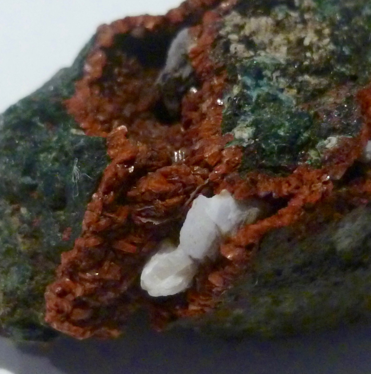 Heulandite & Calcite