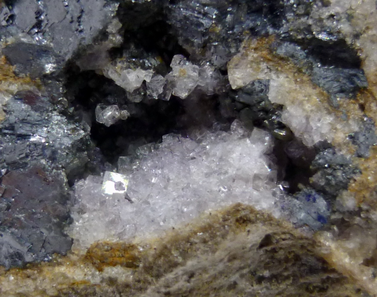Fluorite & Cerussite