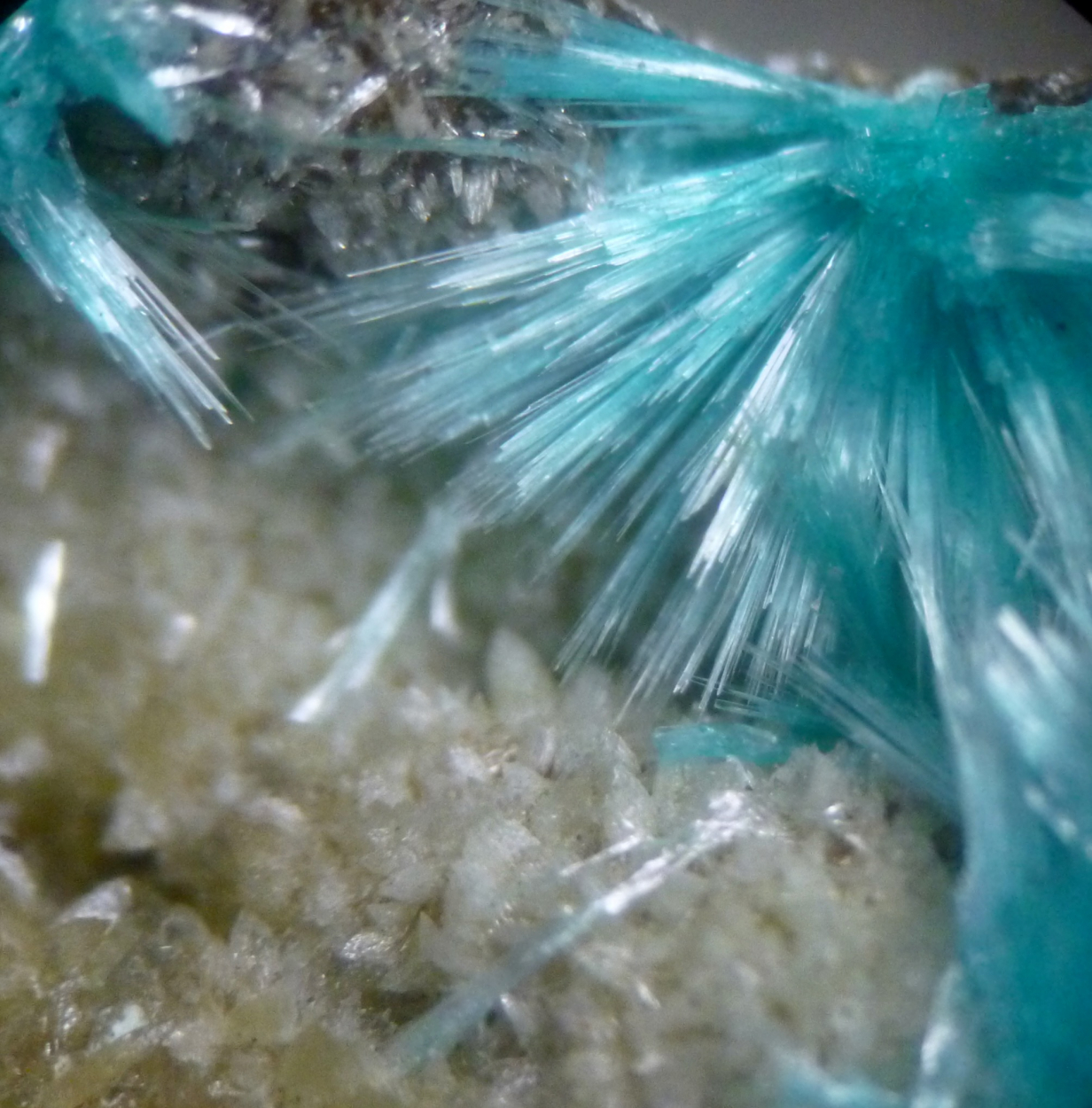 Aurichalcite Smithsonite Rosasite & Calcite