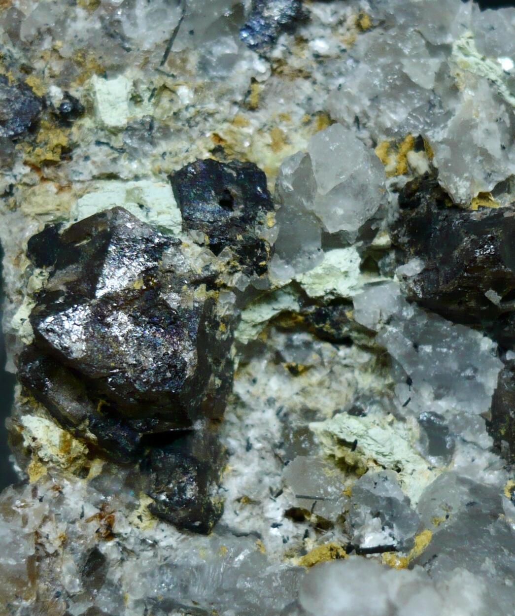Cassiterite & Tourmaline