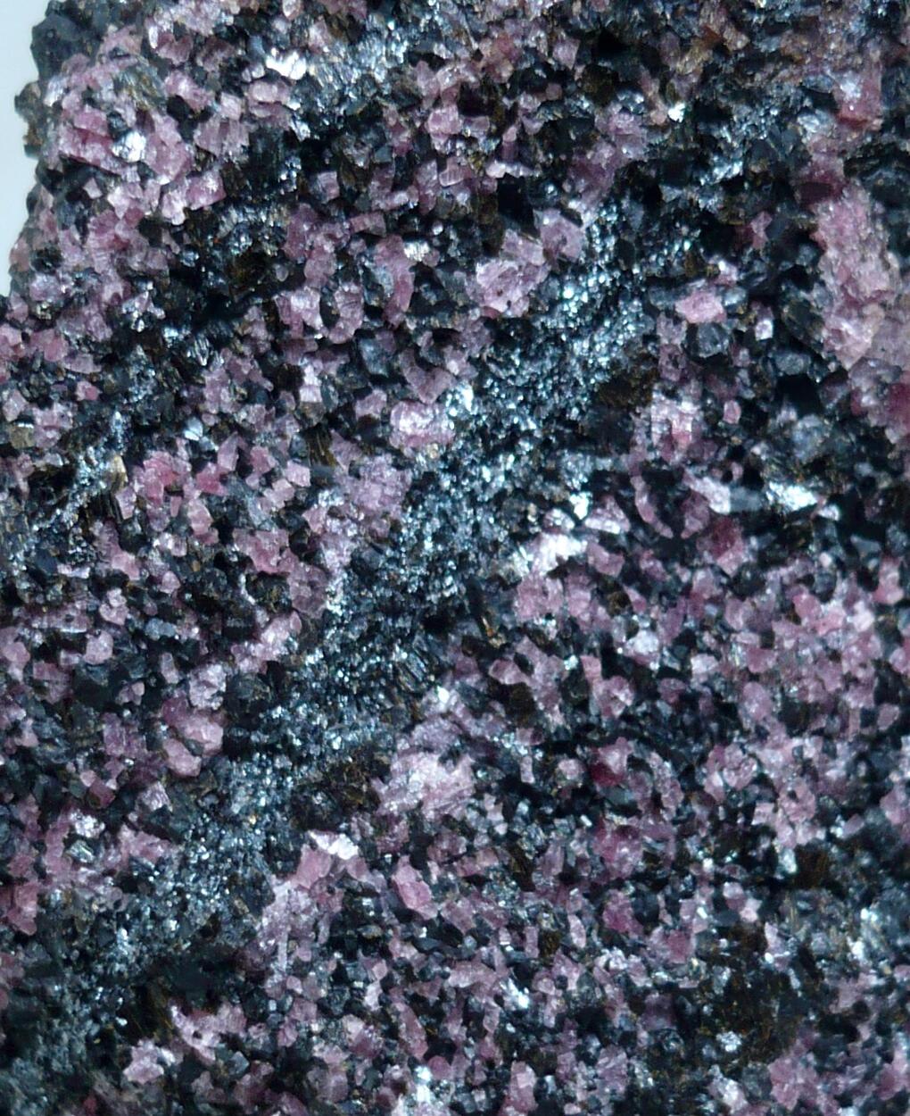 Rhodonite Schefferite & Hematite