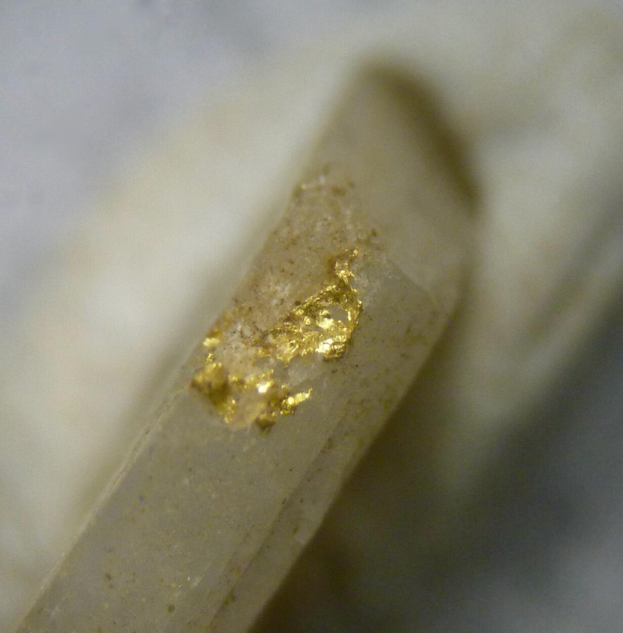 Native Gold & Baryte