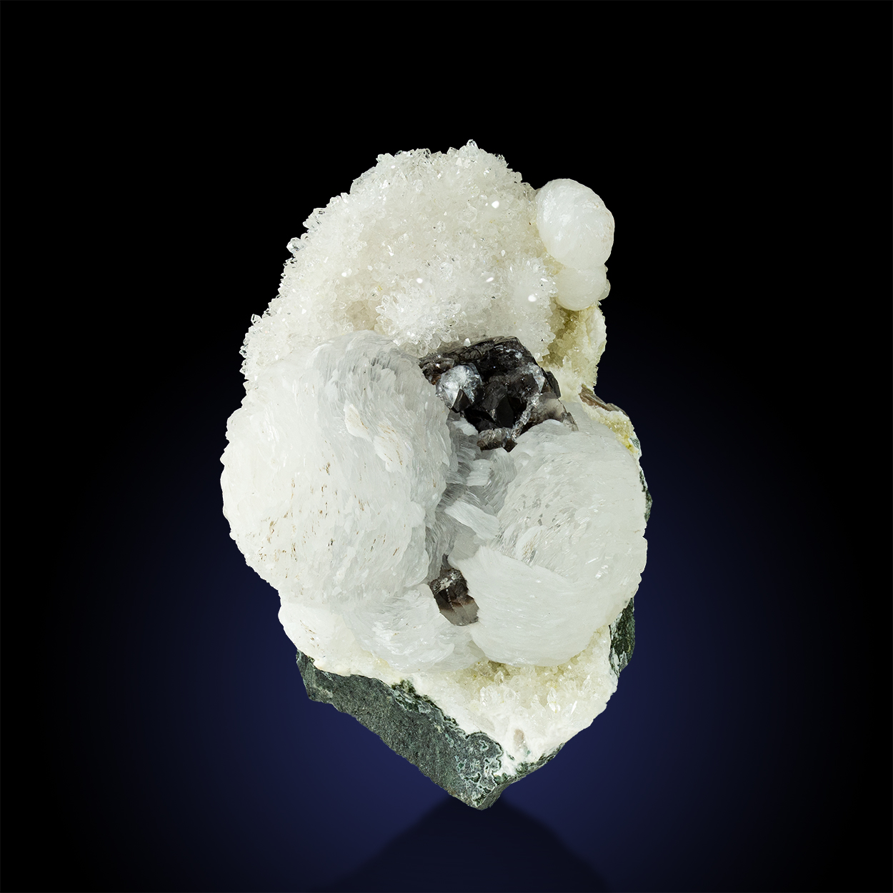 Gyrolite Quartz & Calcite