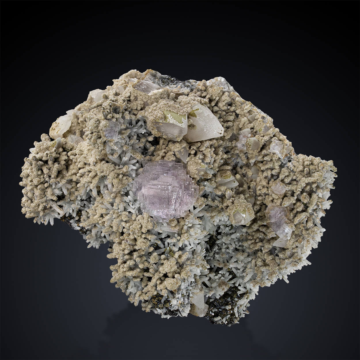 Fluorite Quartz Calcite & Galena