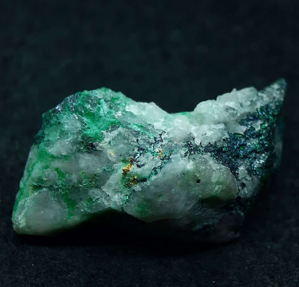 Gold Malachite & Bornite