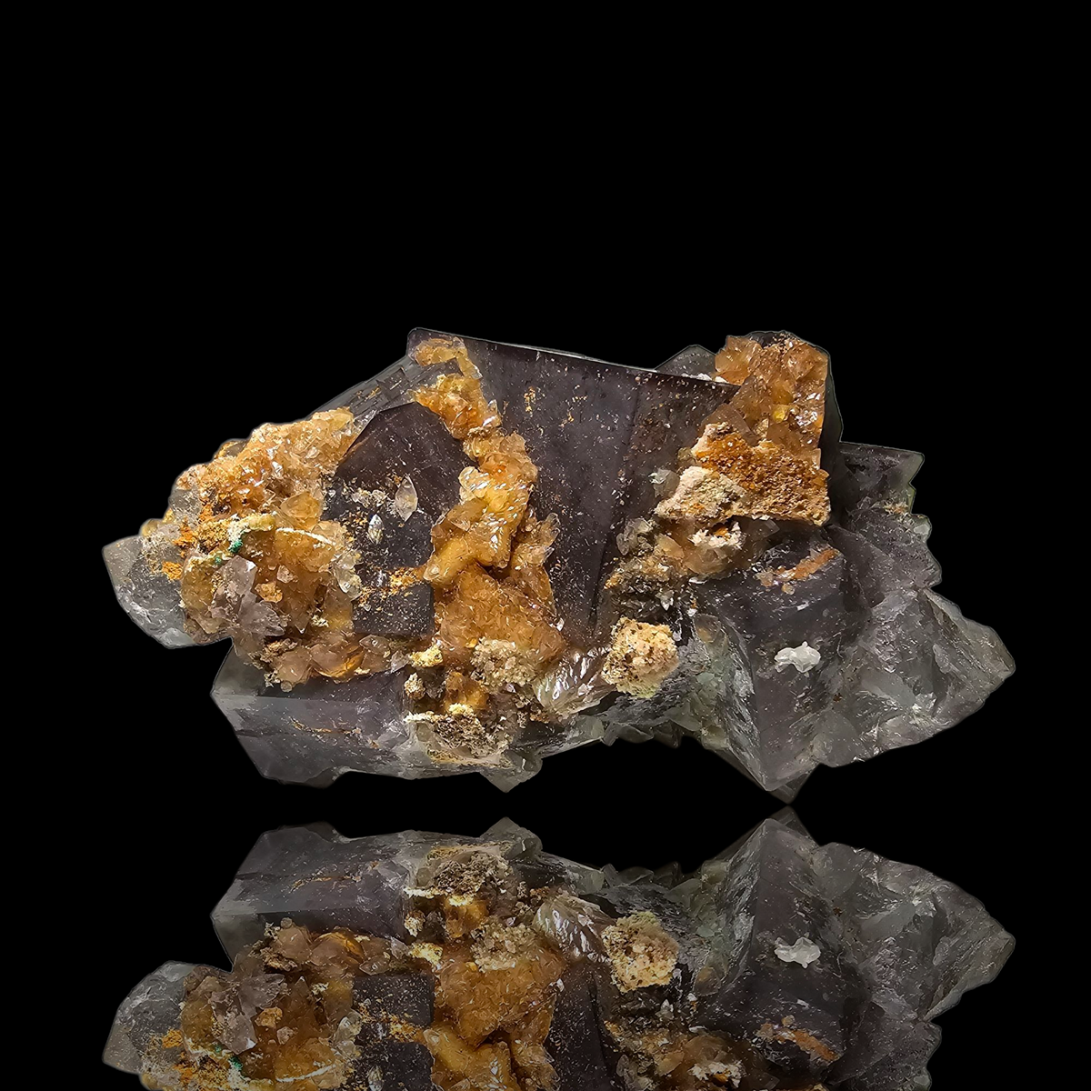Fluorite Calcite & Smithsonite