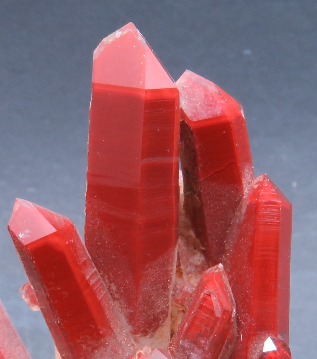 Quartz With Hematite Inclusions