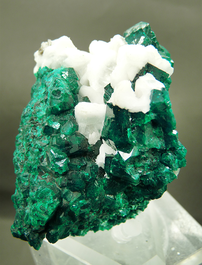 Dioptase Calcite & Plancheite