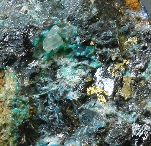 Caledonite Cerussite Linarite Chalcopyrite