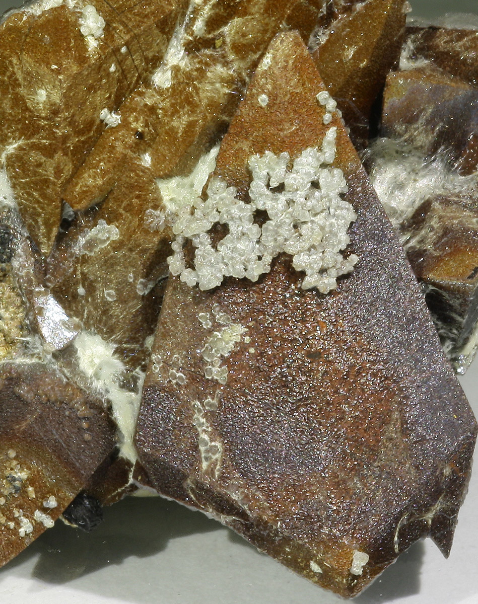 Calcite & Hedenbergite