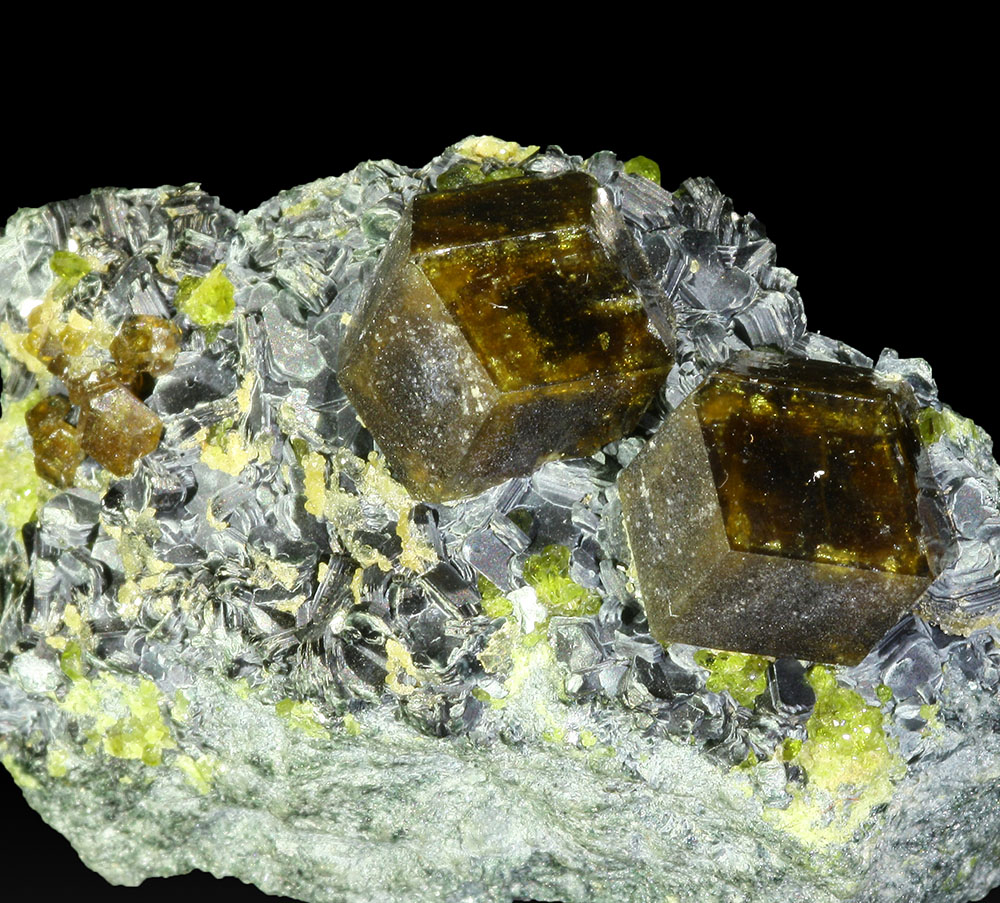 Andradite Diopside & Biotite