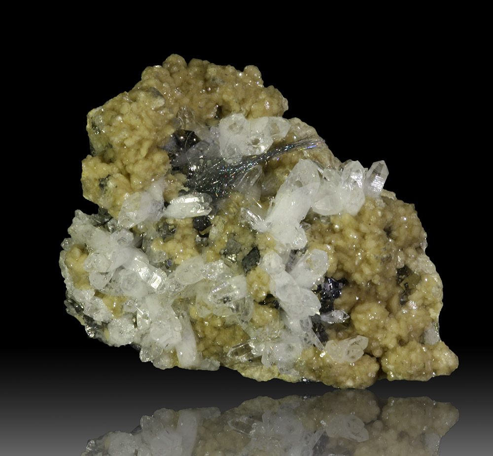 Boulangerite Dolomite Arsenopyrite & Quartz