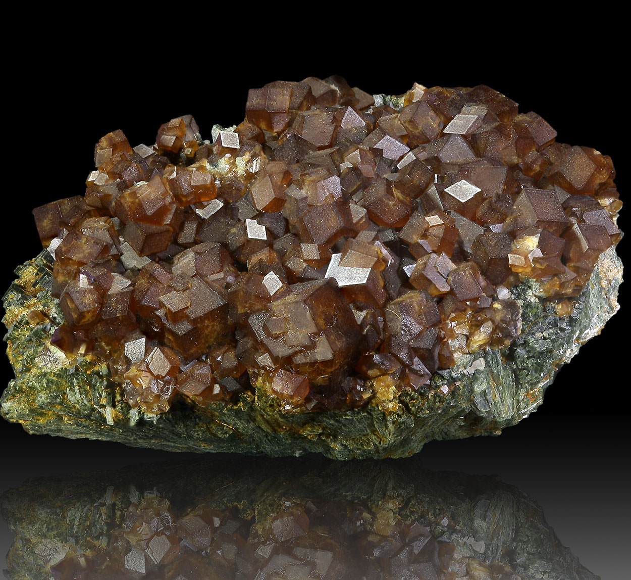 Andradite Hedenbergite & Quartz