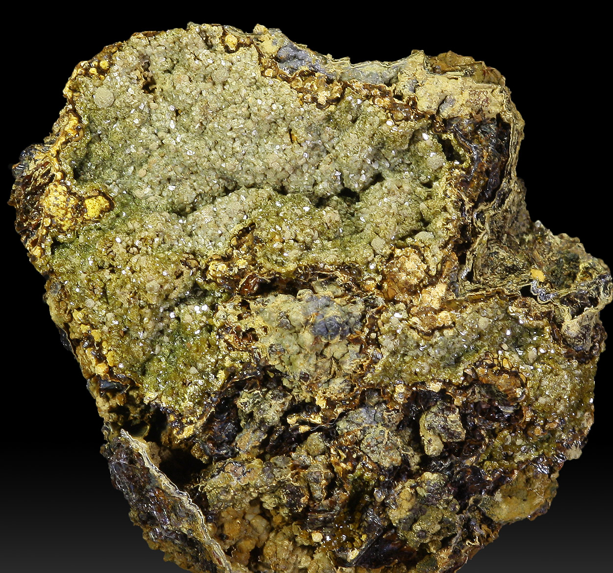 Natropharmacosiderite & Arseniosiderite