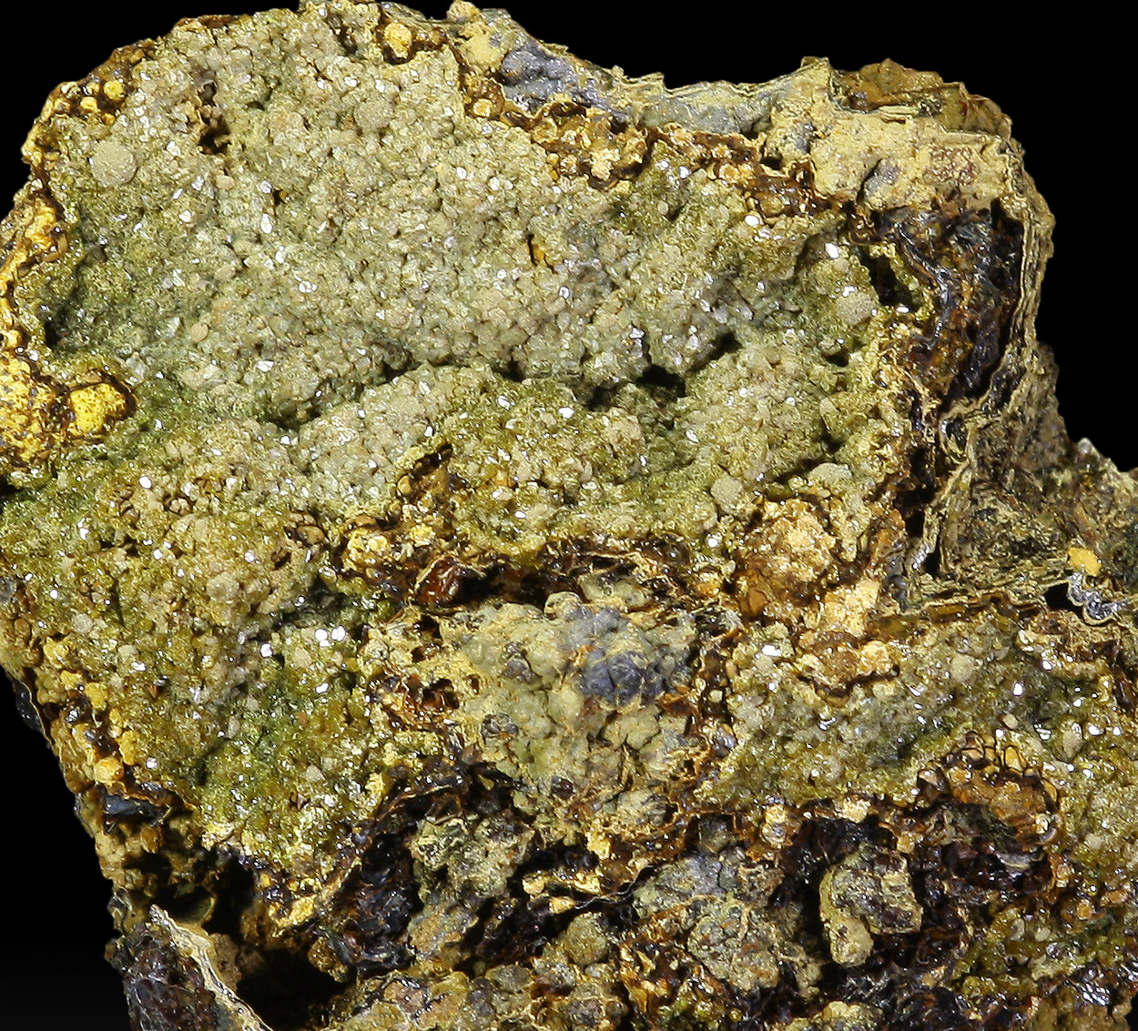 Natropharmacosiderite & Arseniosiderite