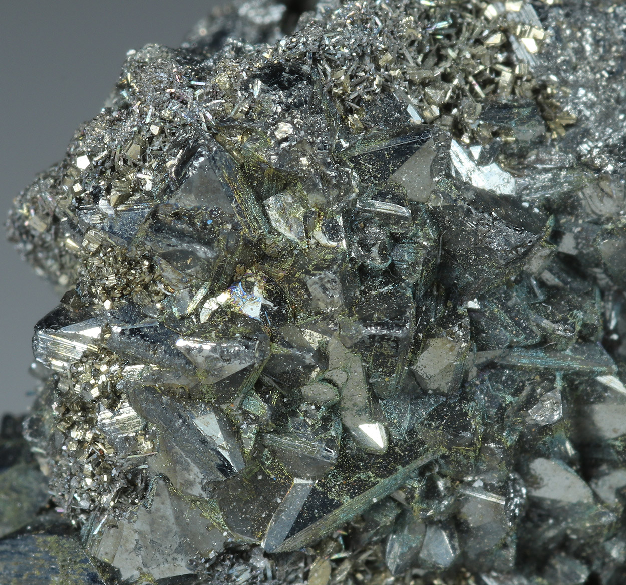 Tennantite Arsenopyrite Chalcopyrite & Pyrite