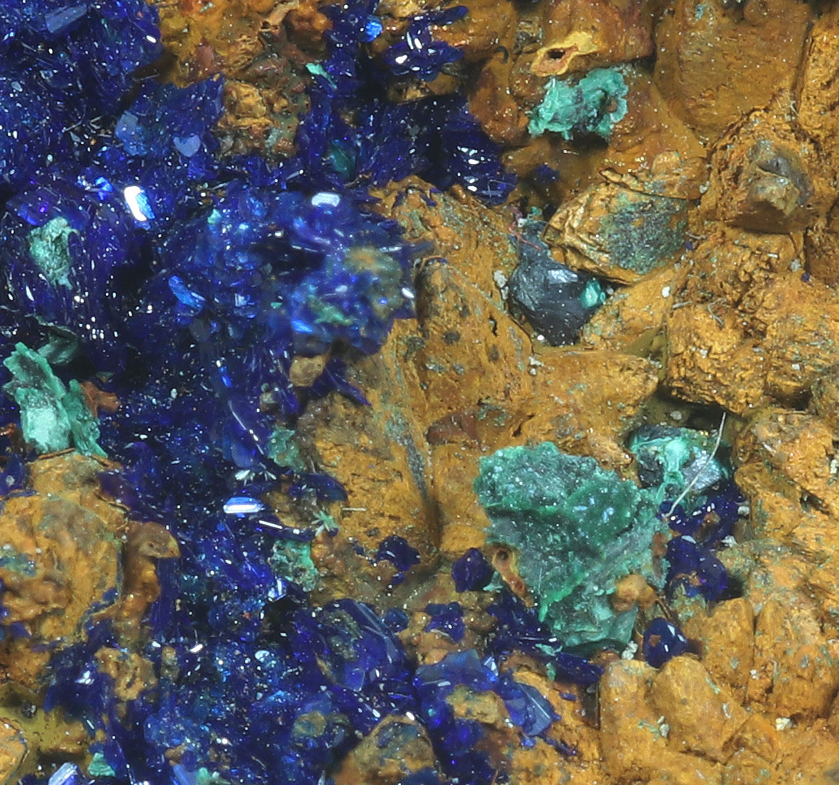 Cuprite Azurite & Malachite