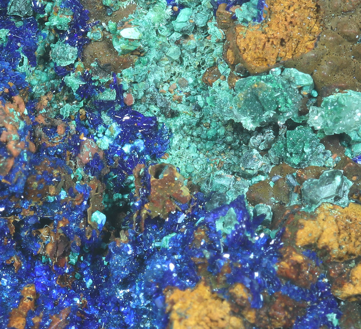 Cuprite Azurite & Malachite