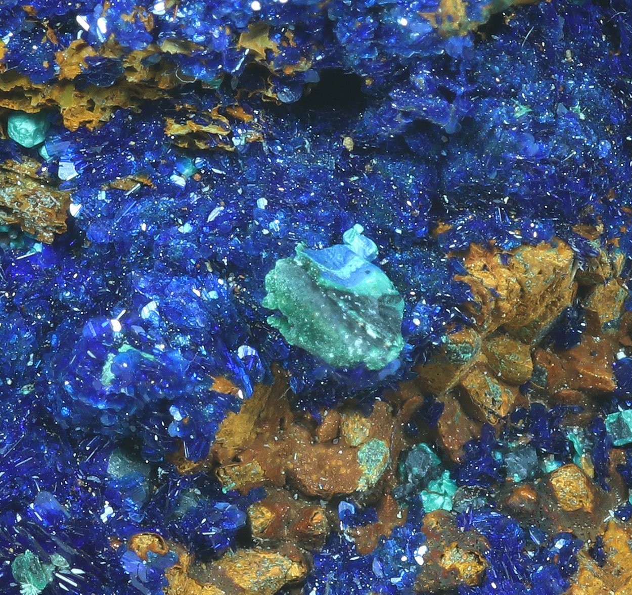 Cuprite Azurite & Malachite