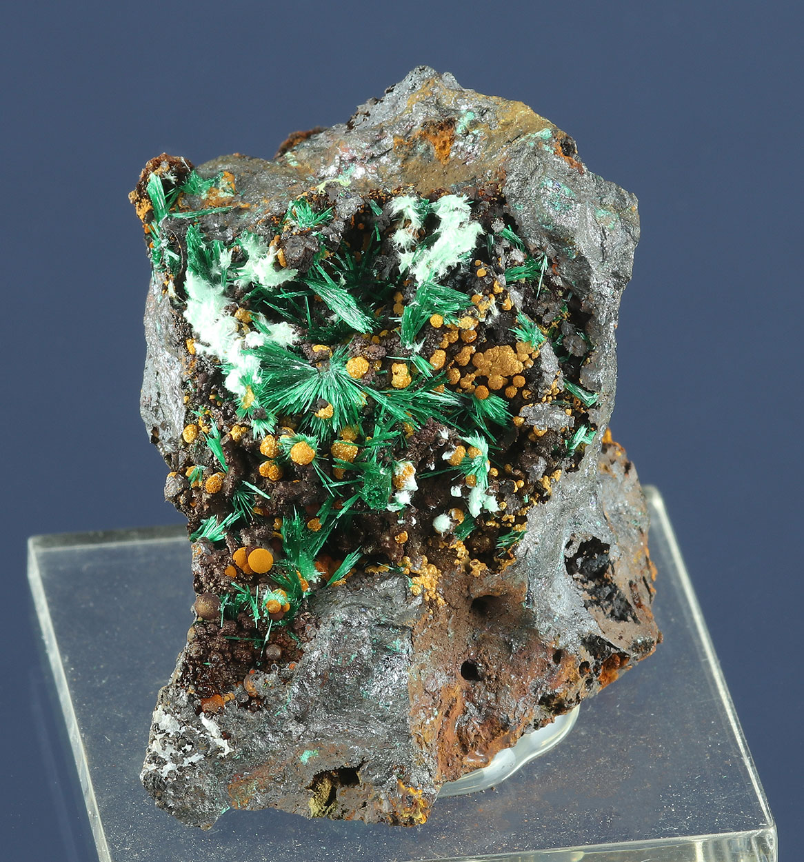 Malachite Agardite & Arseniosiderite