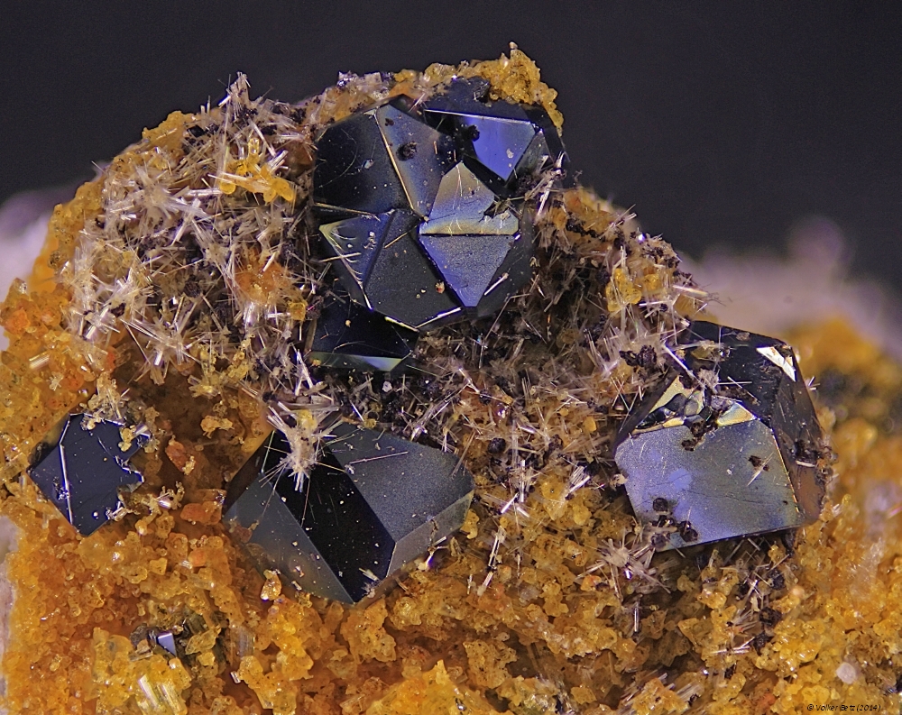 Fluoro-edenite Hematite Amphibole