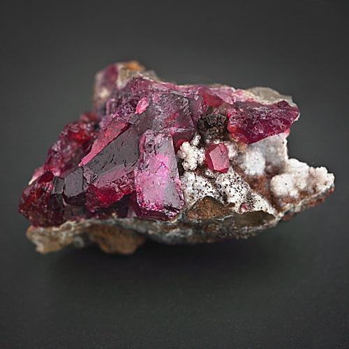 Roselite On Quartz