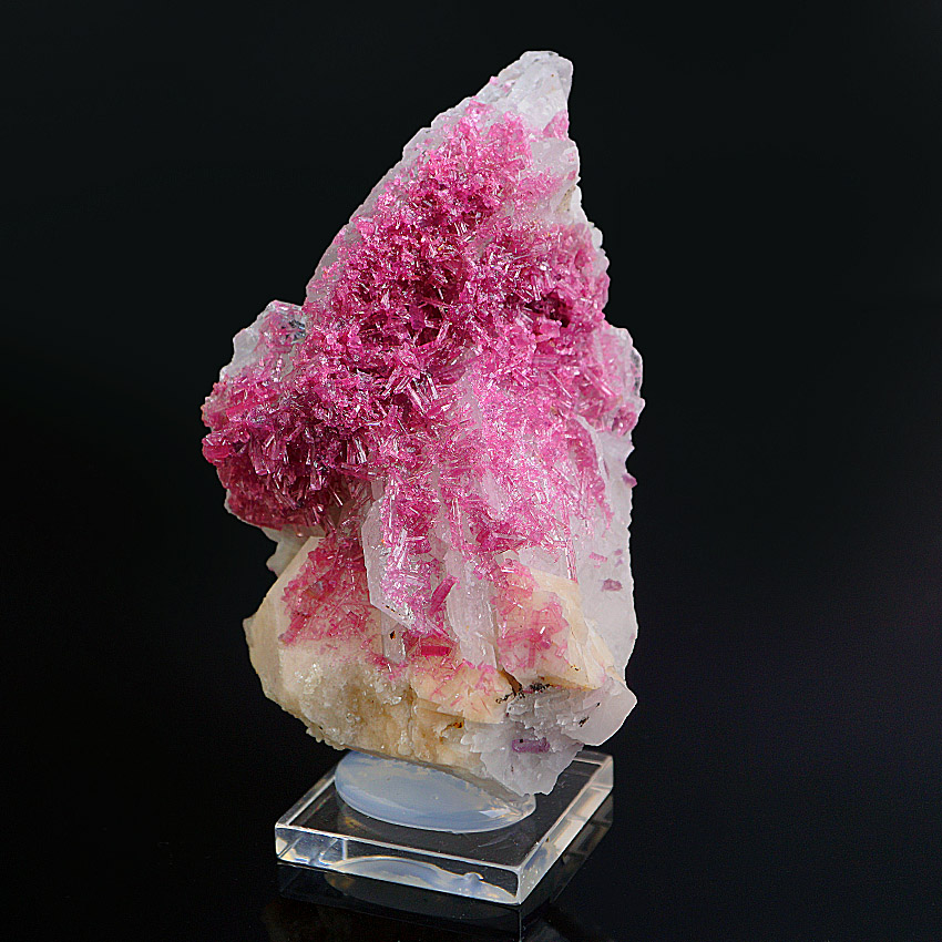 Tourmaline Var Rubellite On Cleavelandite