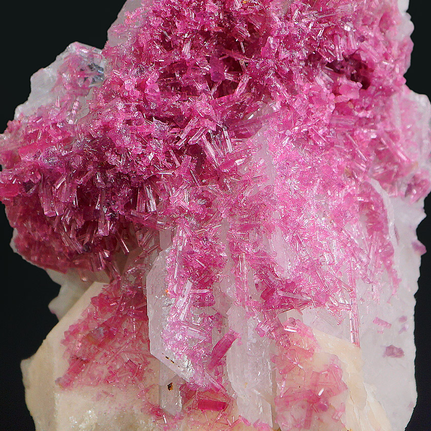 Tourmaline Var Rubellite On Cleavelandite