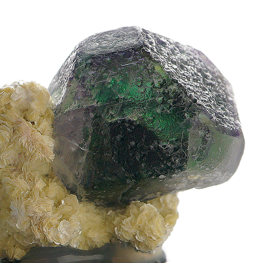 Fluorite On Mica