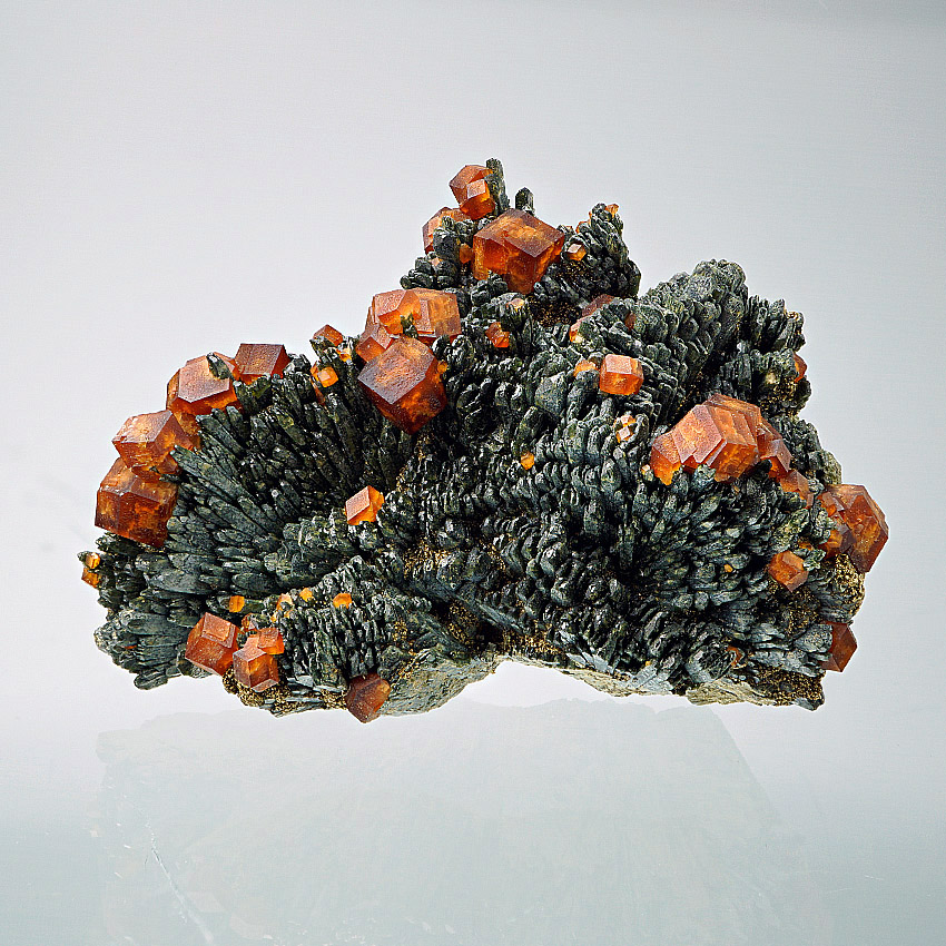 Andradite On Hedenbergite