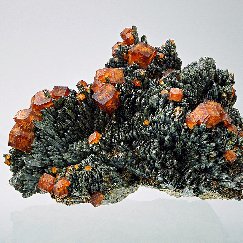 Andradite On Hedenbergite