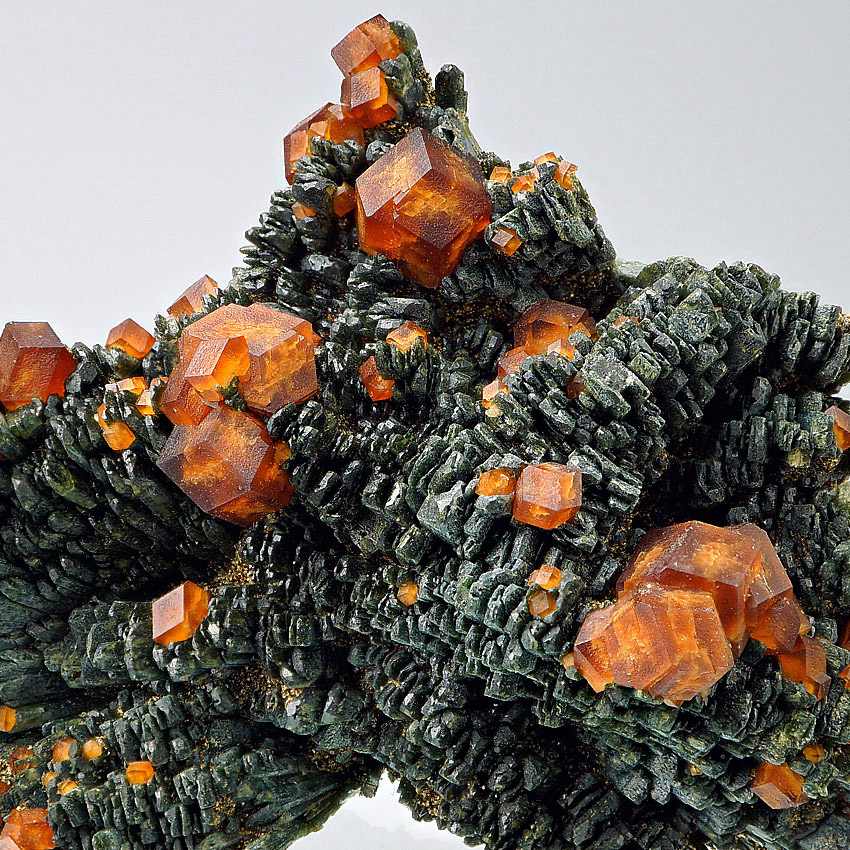 Andradite On Hedenbergite