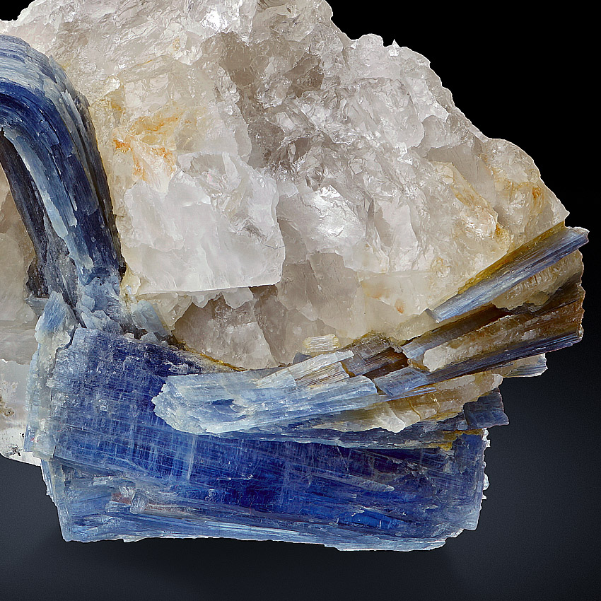 Kyanite In Rock Crystal