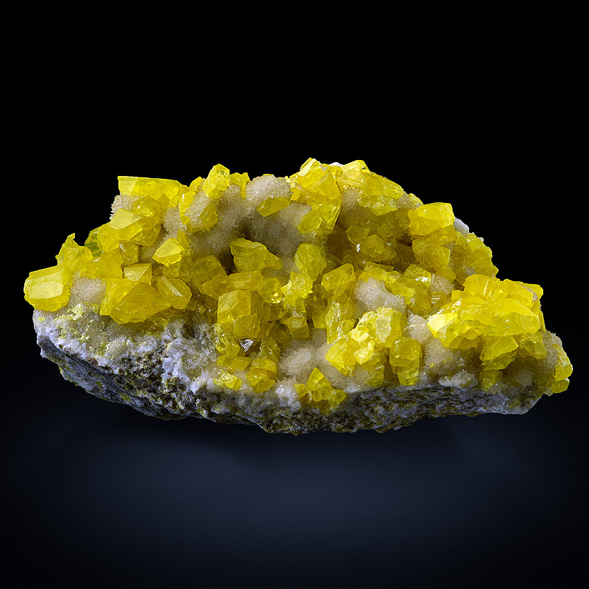 Native Sulphur & Aragonite