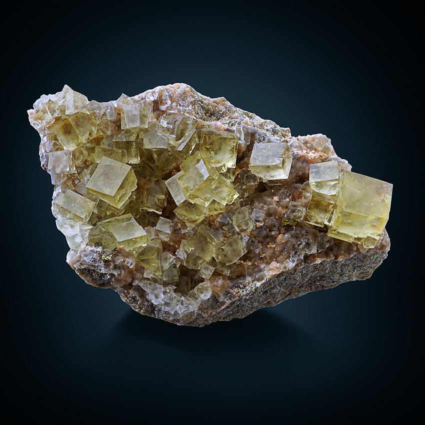 Fluorite & Chalcopyrite