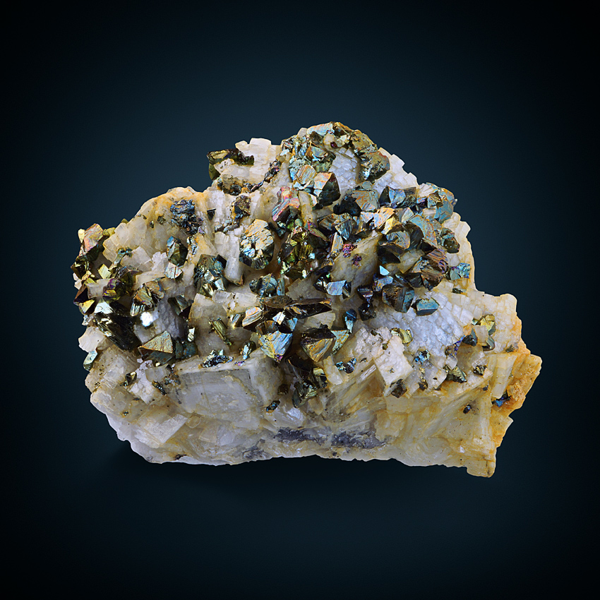 Chalcopyrite On Dolomite